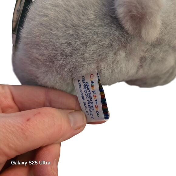 Geppeddo Cuddle Kids Baily Bunny Rabbit Baby Doll Porcelain Face Plush NWT - Picture 5 of 7